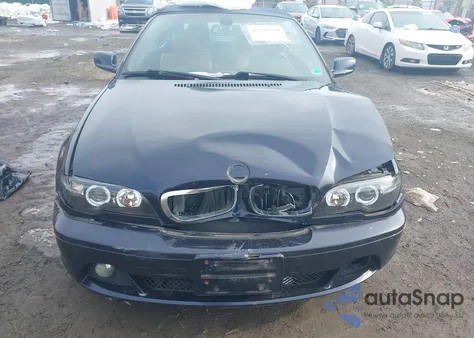2004 BMW 330Ci из США, поврежденный, VIN WBABW53454PL41634